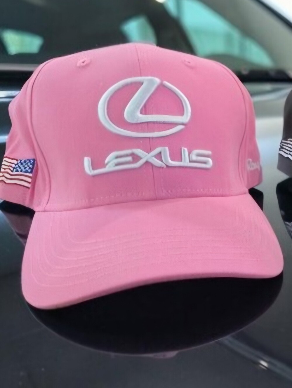 LEXUS BASEBALL CAP BRAND NEW PINK - Picture 2 of 4
